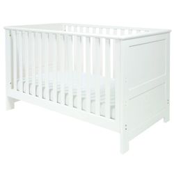 East Coast Boston Cot Bed, White