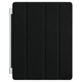 Apple Leather Smart Cover for the new Apple iPad & iPad 2, Black
