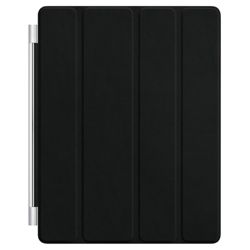 Apple Leather Smart Cover for the new Apple iPad & iPad 2, Black
