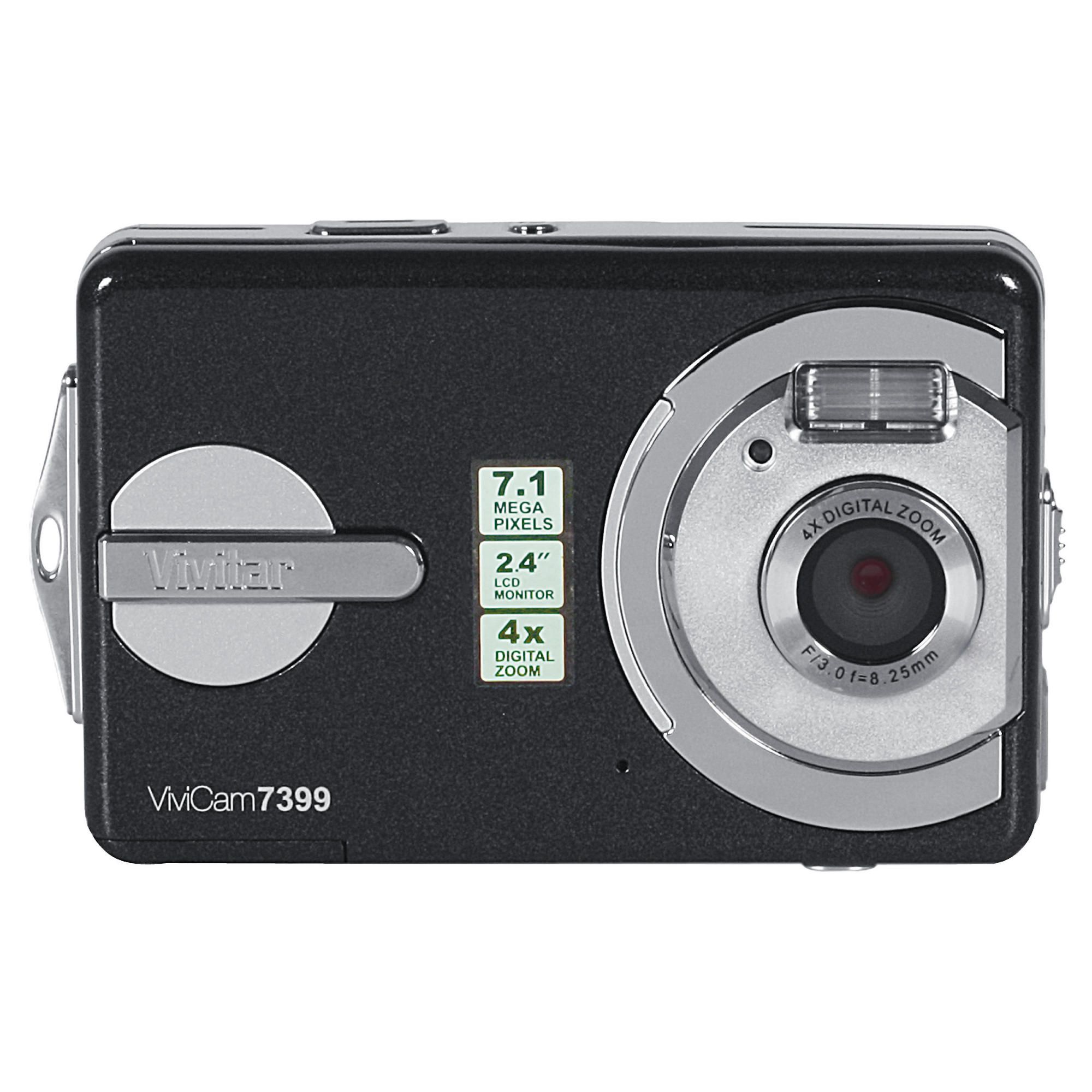 Vivitar V7399 Black Waterproof Digital Camera