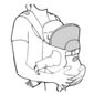 Jane Baby Carrier, Black & White