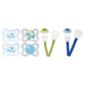 MAM Soother & Clip Set 0+ Months, Boys