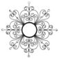 Metal Starburst Mirror