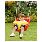 Plum Baby Swing Seat With Extensions, Red