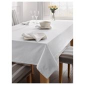 Tesco Large Table Cloth, White
