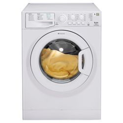 Hotpoint WMAL621P Washing Machine, 6kg Wash Load, 1200 RPM Spin, A+ Energy Rating. White
