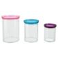 Tesco Coloured Ps Storage 3 Pack X 2
