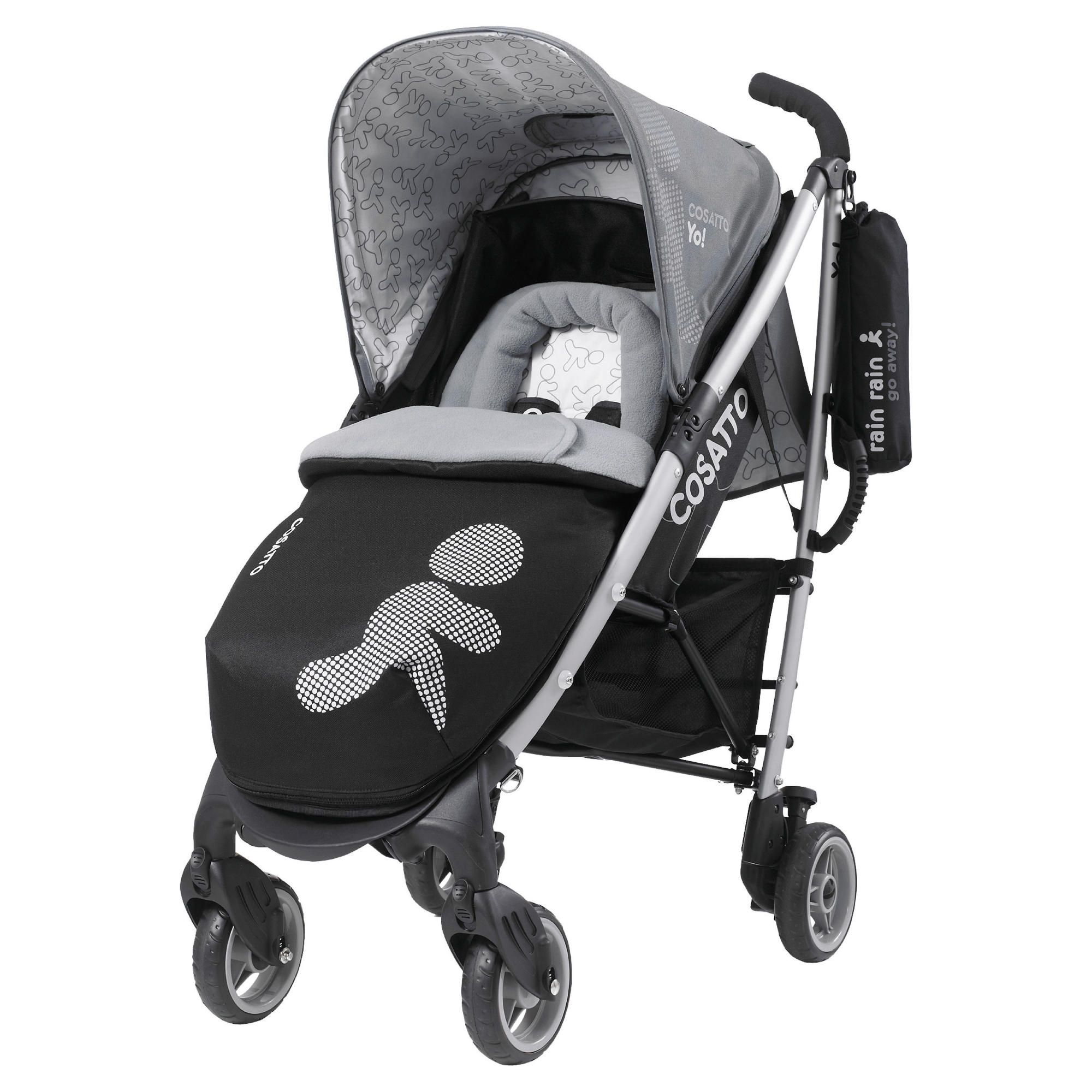 Cosatto Yo Pushchair, Black Jack