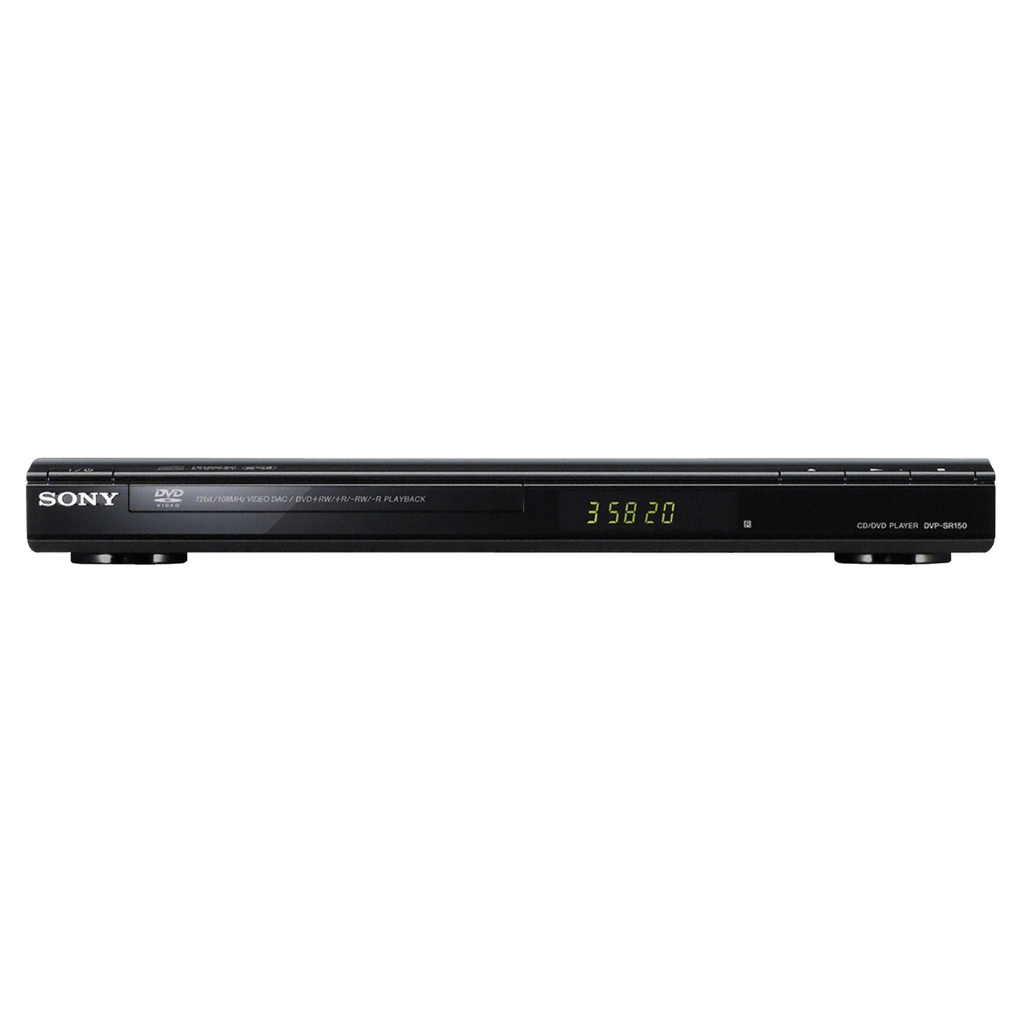 Sony DVP-SR150 DVD Player - Black Sony DVP-SR150 DVD Player - Black