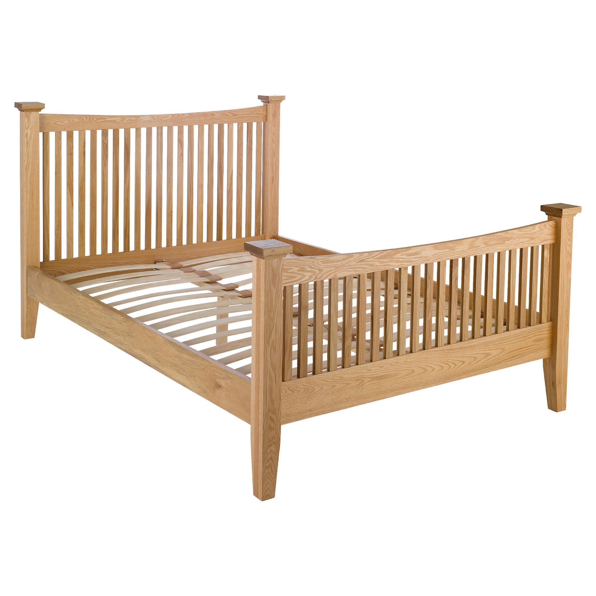 Hampstead Double Bed Frame, Oak at Tesco Direct