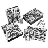 Safari Zebra Stationery Collection