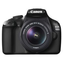 Canon EOS 1100D Digital SLR Camera (inc. 18-55 f/3.5-5.6 DC III Lens Kit)