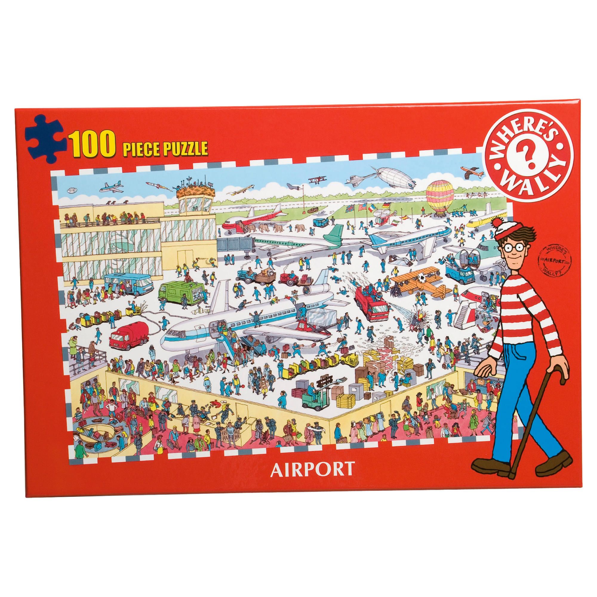 Wheres Wally Kids Puzzles-Airport
