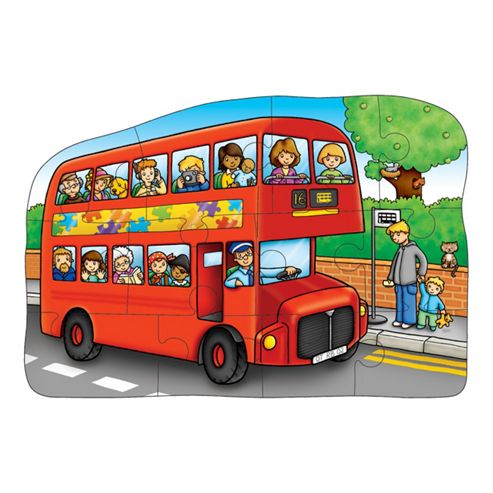 Image of Orchard Toys Little Bus Jigsaw Puzzle