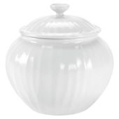 Sophie Conran White Oak Covered Sugar Bowl.
