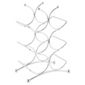 Circolare 6 bottle Wine rack, Chrome