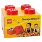 LEGO Storage Brick 4 Red