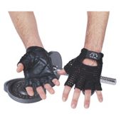 Golds Gym Mesh Back Weightlifting Gloves, L
