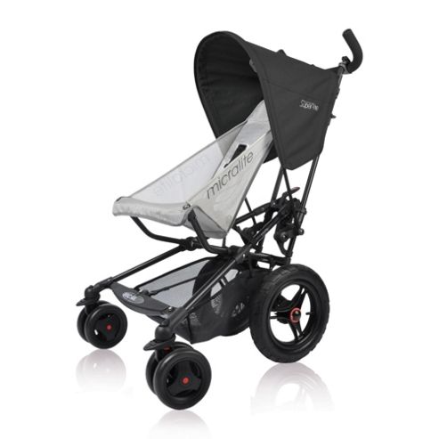 Image of Micralite Fastfold Superlite Pushchair, Black