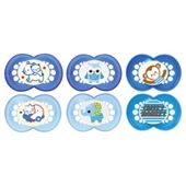 MAM Soother Set 6+ Months, Boys