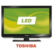 TOSHIBA 26DL833B Regza 26 inch HD Ready LED Television with Built-in DVD Player and Freeview HDMI (Black)