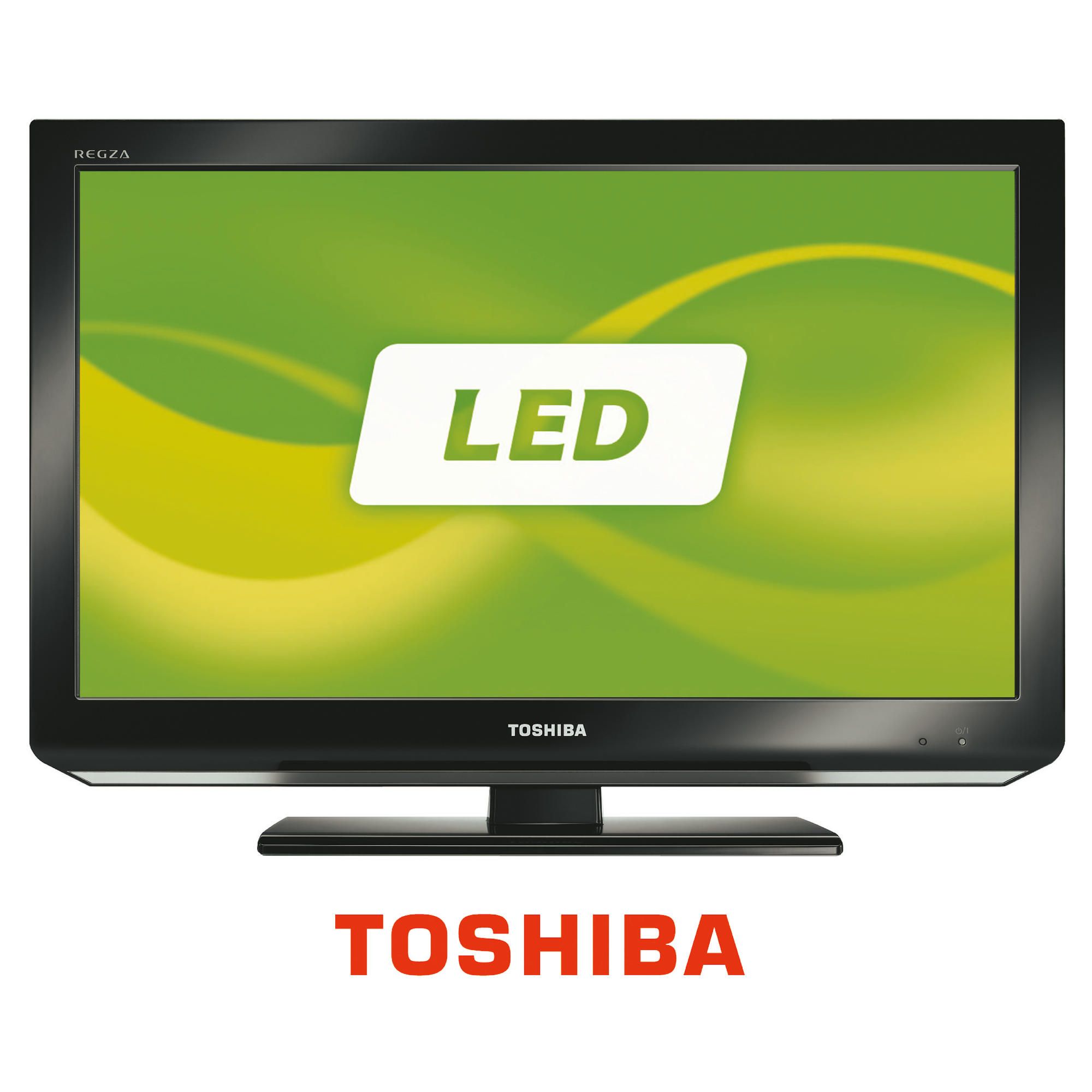 TOSHIBA 26DL833B Regza 26 inch HD Ready LED Television with Built-in DVD Player and Freeview HDMI (Black)