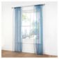 Tesco Pair voile channel top W137xL229cm (54x90"), Teal