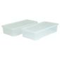 42L Box, 2 pack clear