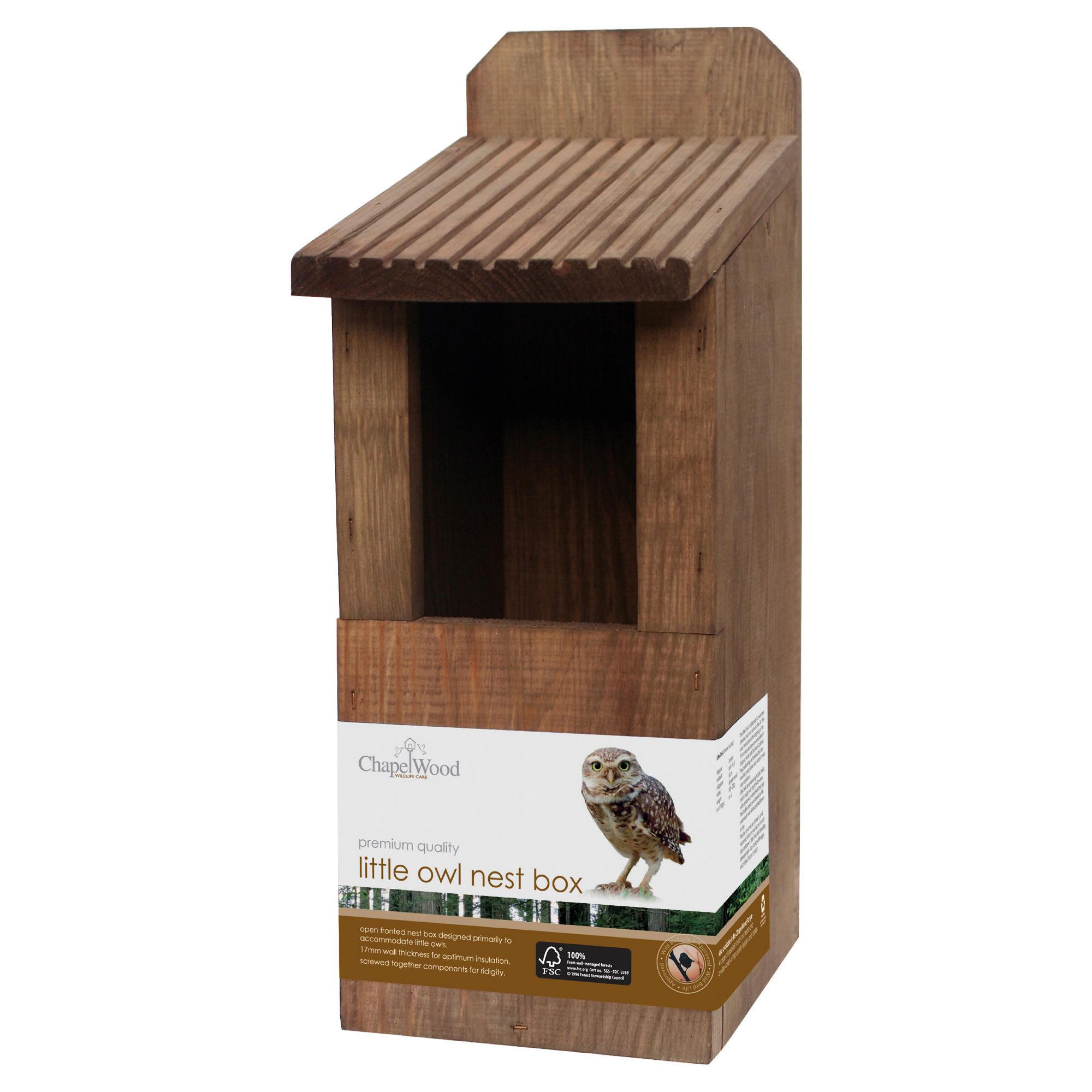 Chapelwood Little Owl nest box