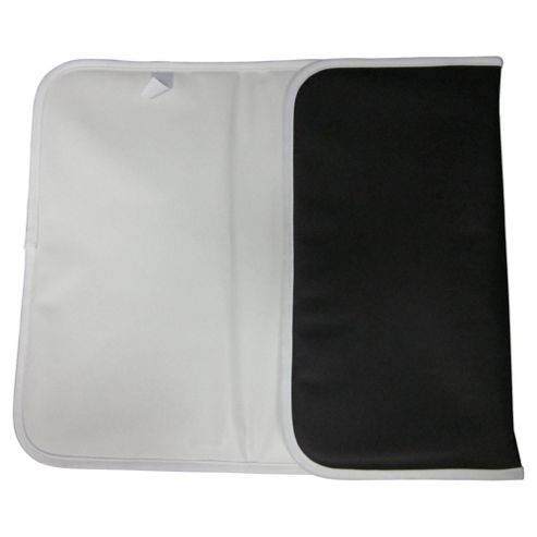 Image of Tesco Travel Changing Mat, Black & White