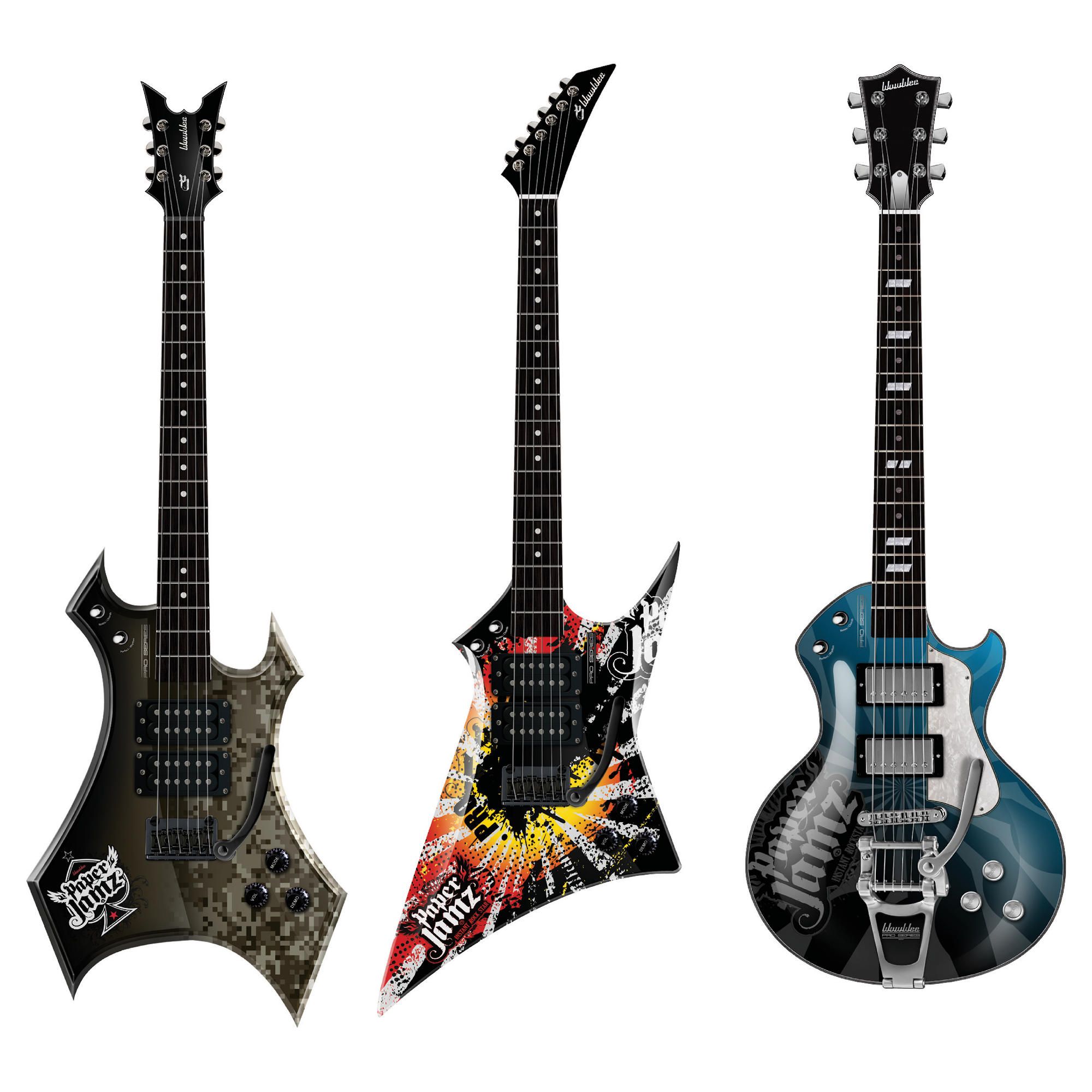 Paper Jamz Pro Guitar - Assorted 