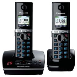 Panasonic KX-TG8062EB DECT cordless telephone - Set of 2