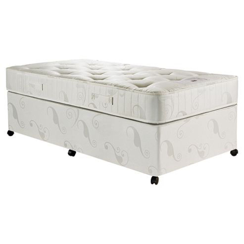 Image of Hush Charleston Luxury Pocket Single Non Storage Divan Bed