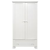 East Coast Montreal Double Wardrobe, White