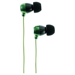 KitSound KS1 In-Ear Headphones with In-Line Mic Green