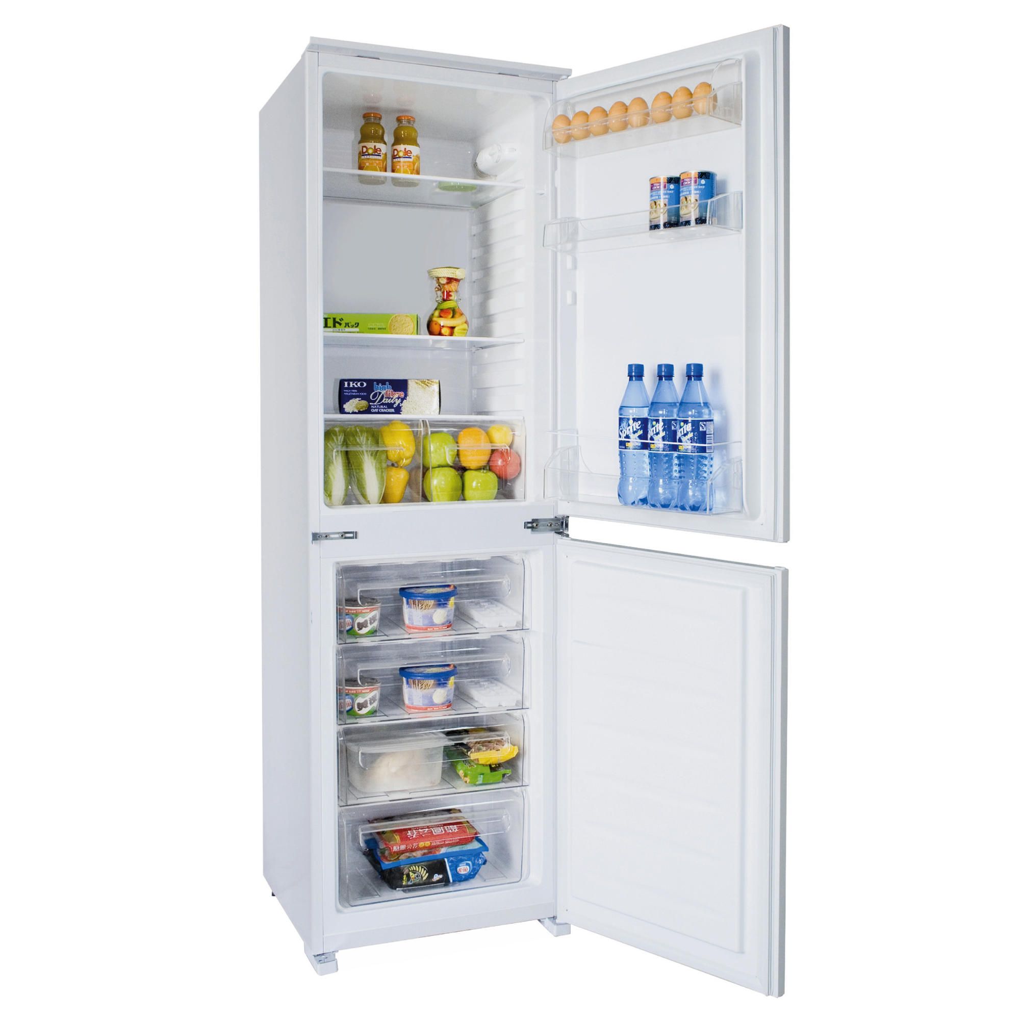 Fridgemaster MTBCB260 Built In Fridge Freezer White Fridgemaster MTBCB260 Built In Fridge Freezer White