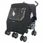 Koo-di Pack it Rain Cover Twin, Black