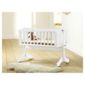 Saplings Bethany Crib with Mattress, White