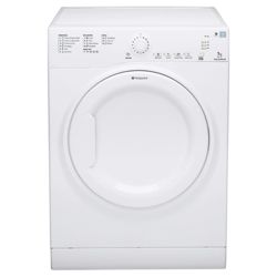 Hotpoint TVAL73CP Vented Tumble Dryer, 7kg Load, C Energy Rating. White