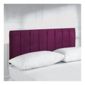 Haddon Single Faux Suede Headboard, Aubergine
