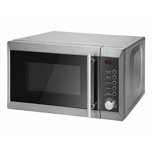 Image of Tesco Mg2011 Microwave With Grill, Silver