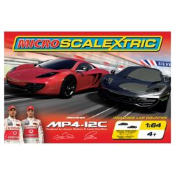 Micro Scalextric Mclaren Mp4 12C 1:64 Scale Race Set