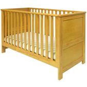 East Coast Boston Cot Bed, Natural
