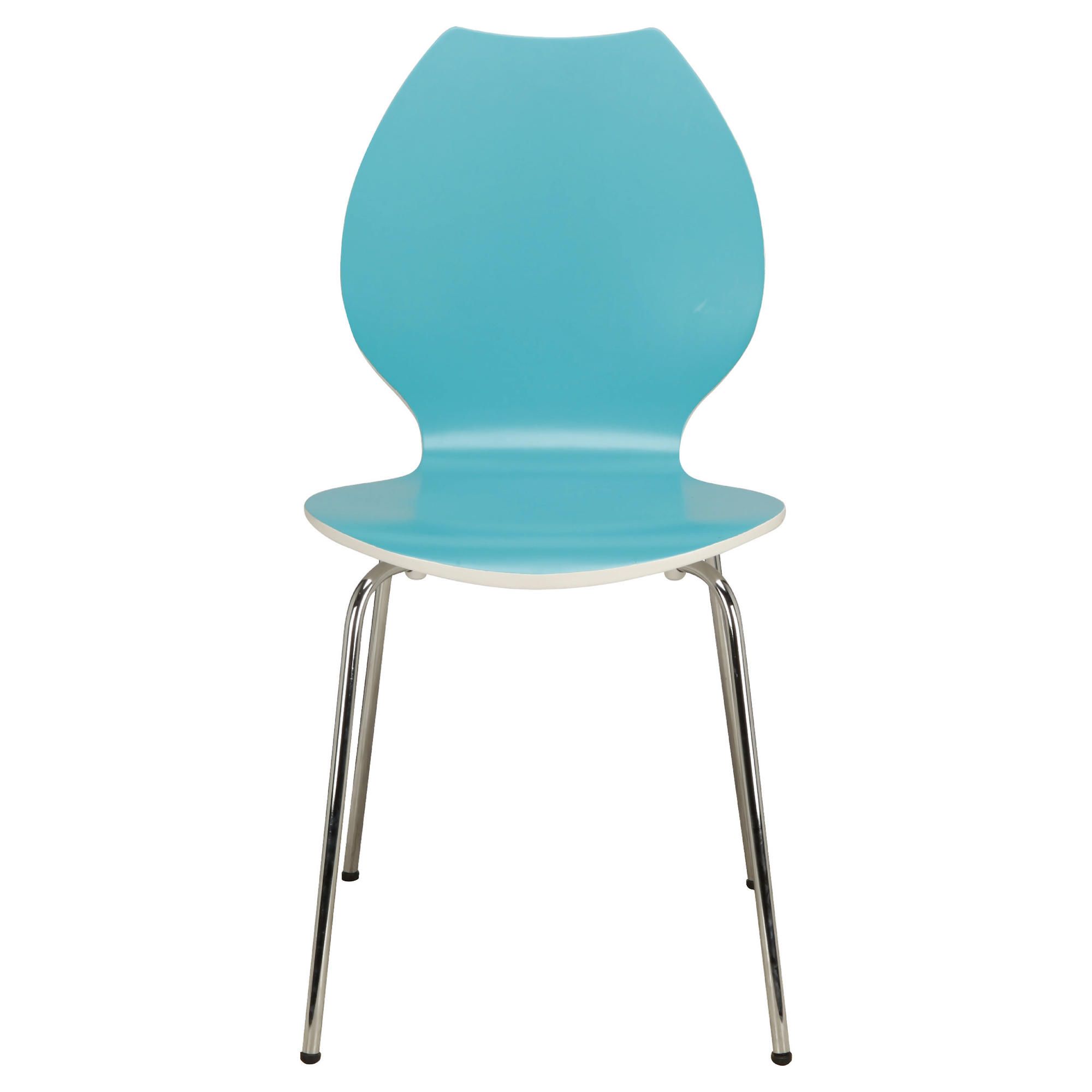 Candy Pair Of Chairs White / Aqua