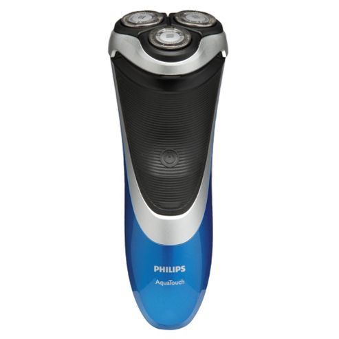 Image of Philips Aquatouch At890/20 Wet And Dry Rechargeable Electric Shaver With Pop Up Trimmer