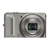 Nikon Coolpix S9100 Digital Camera (Silver)