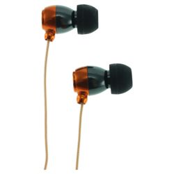 KitSound KS1 Stereo in-ear Earphones with Microphone Orange