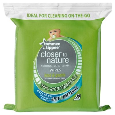 Tommee Tippee Teat Soother And Teether Wipes 30