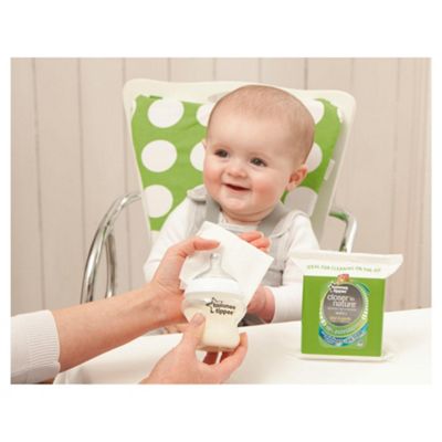 image 1 of Tommee Tippee Teat Soother And Teether Wipes 30