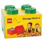 LEGO Storage Brick 4 Green